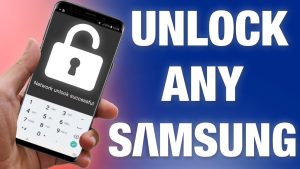 unlock a Samsung phone